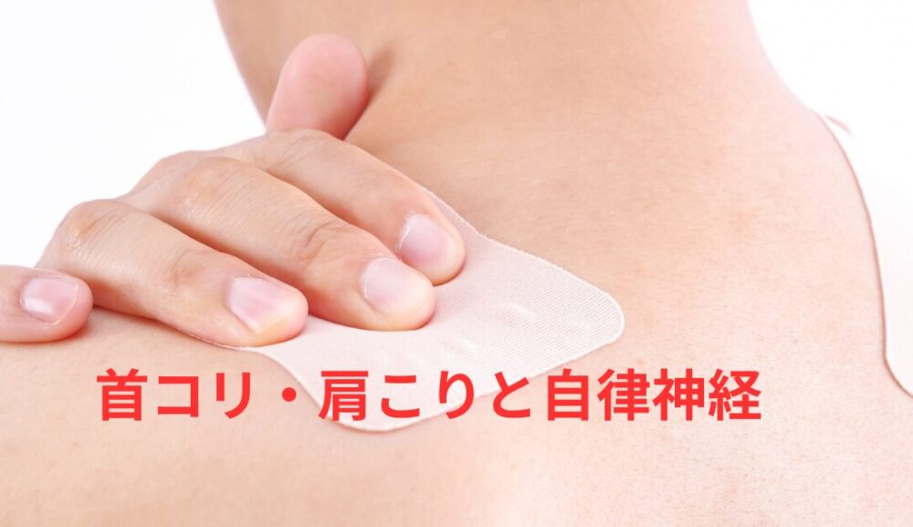 首こり・肩こりと自律神経の関係とは？なかなか改善しない本当の理由