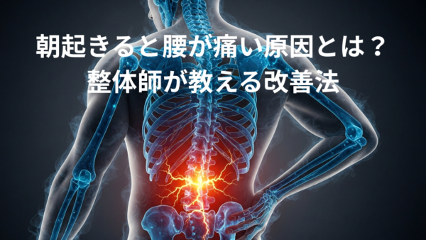朝起きると腰が痛い原因とは？整体師が教える根本改善へのステップ